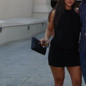 Frank Lyman black mini dress